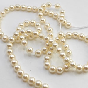 Swarovski Crystal Pearl 5810 Round Ball Pearl Center Drilled Hole