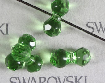 4 pieces Swarovski Element 5150 11mm Modular Crystal Beads - Crystal Peridot