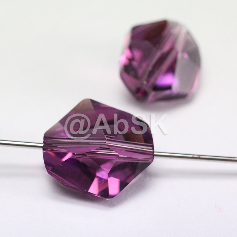 Swarovski Crystal 5523 Cosmic Beads Fuchsia - 12mm and 16mm ( Select ...