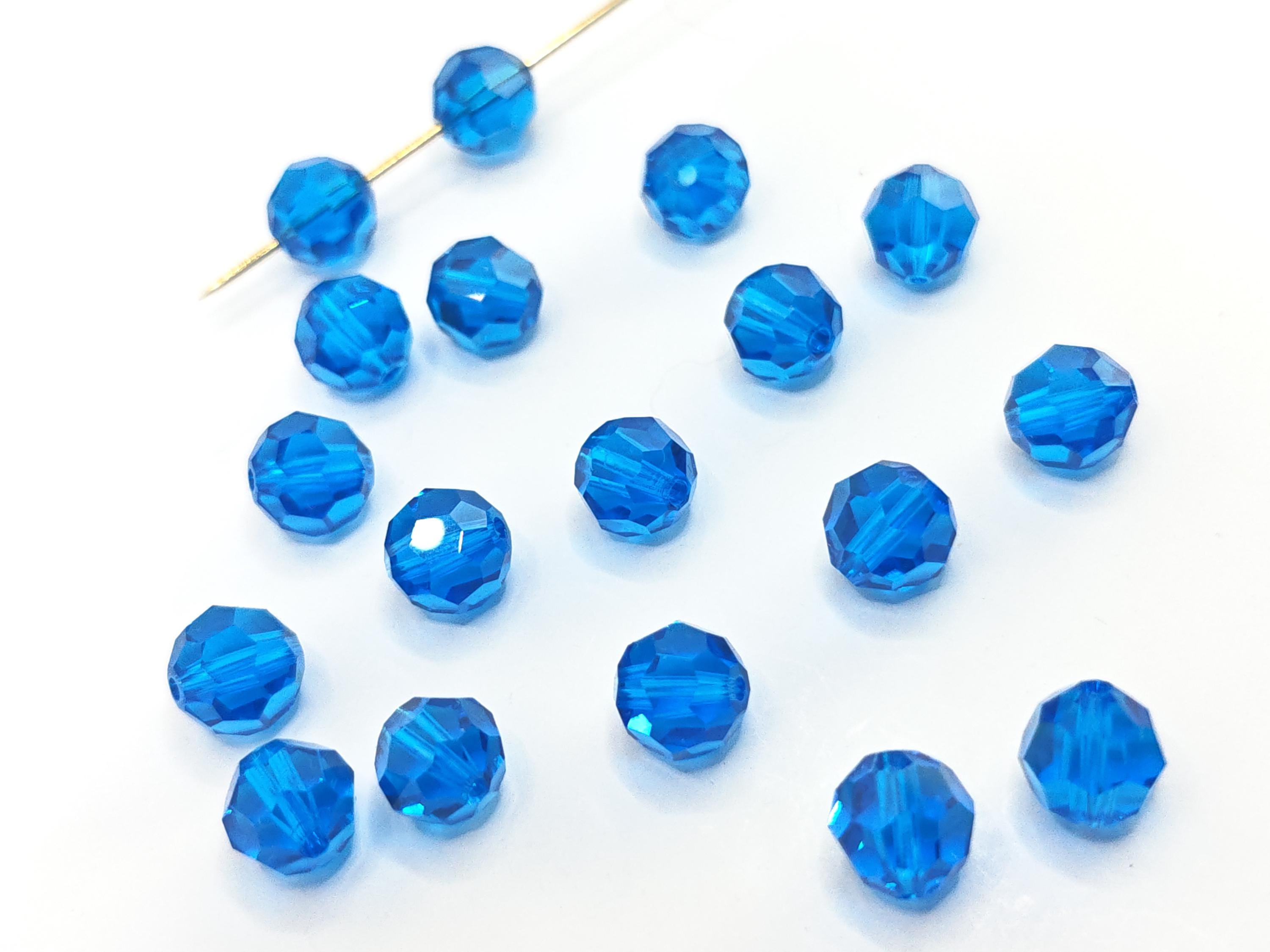 24 Pcs Swarovski Elements - Swarovski Crystal Beads 5000 6mm Round