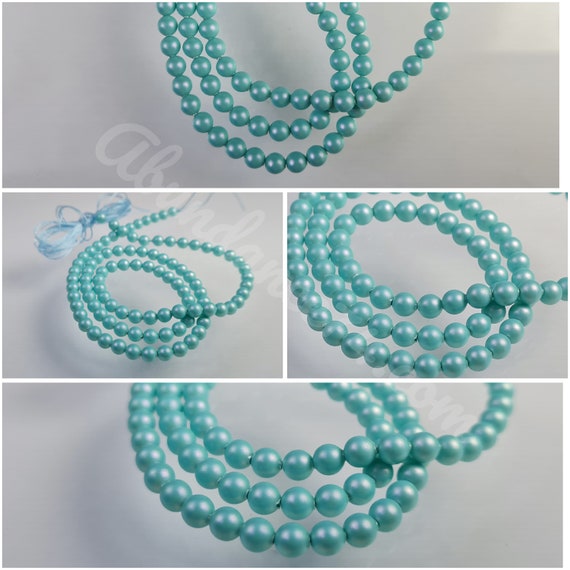 Swarovski Crystal Pearl 5810 Round Ball Center Drilled Hole Color