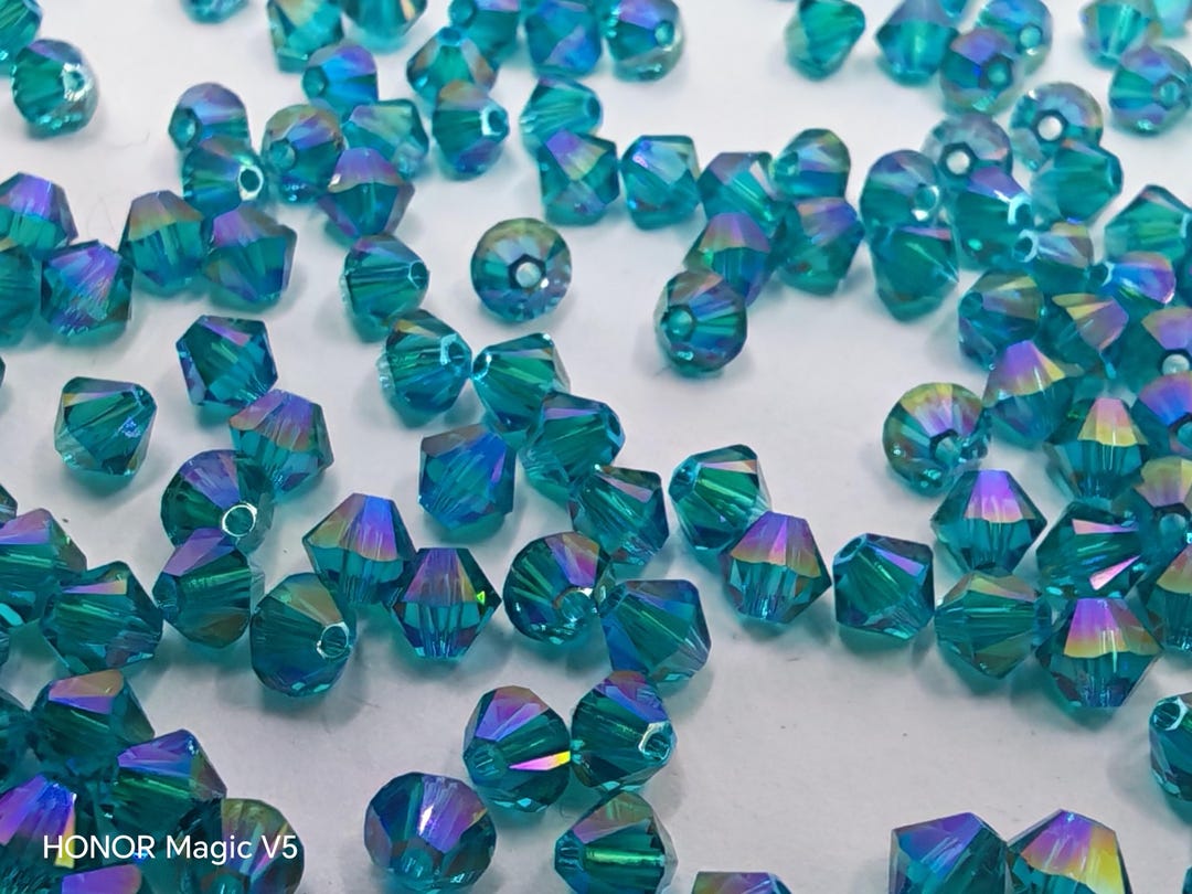 72 Pcs Swarovski Elements - Swarovski Crystal Beads 5328 3mm, 4mm