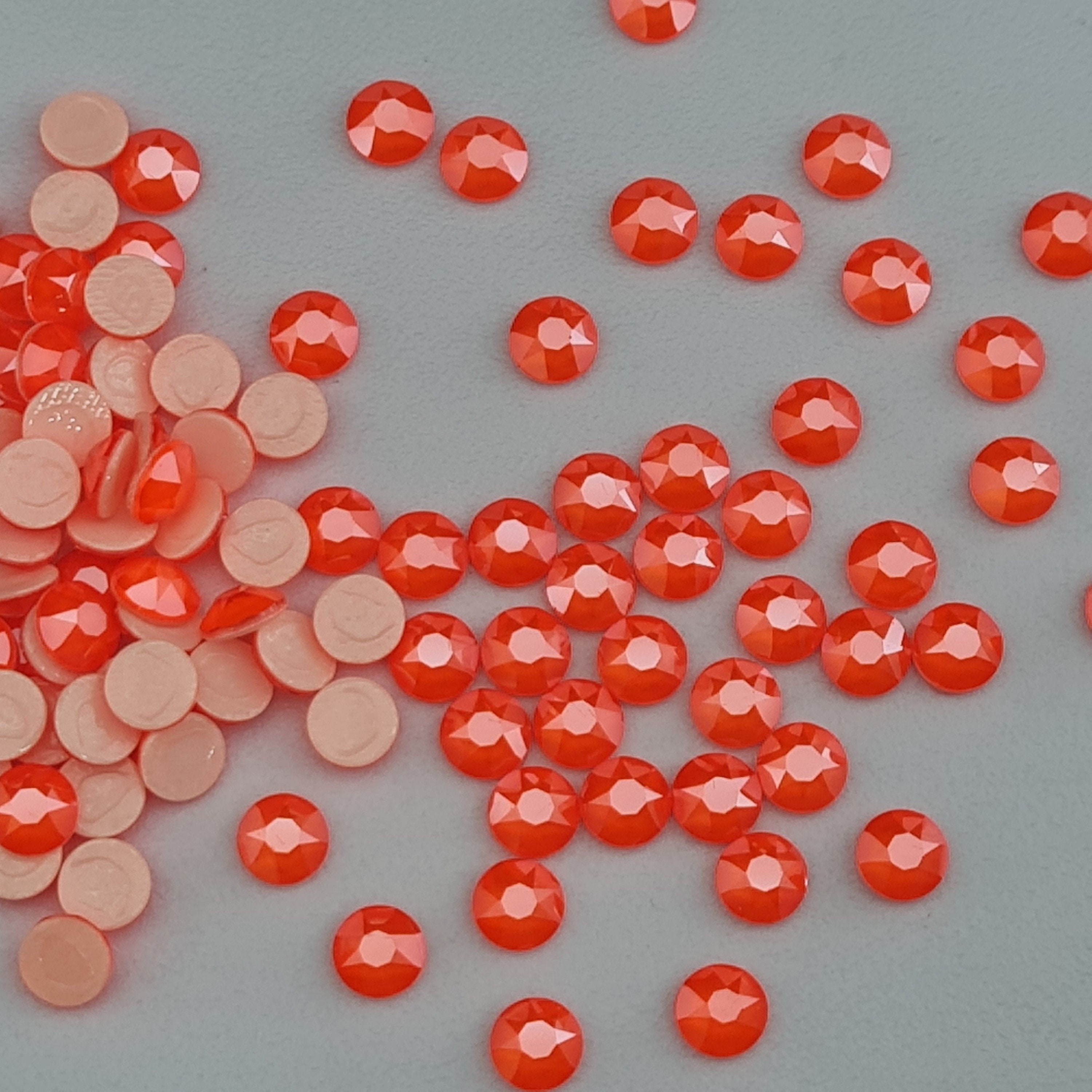 Swarovski Crystal 2028 / 2078, Electric Orange Rhinestone