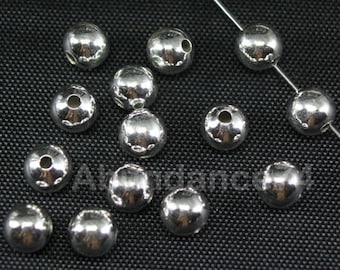 12 pieces High Quality 925 Sterling Silver Spacer 7mm ball Beads