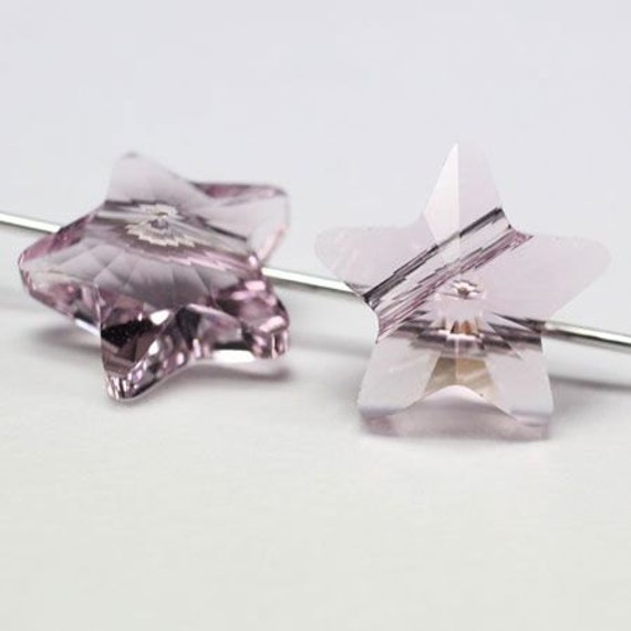 Swarovski Crystal STAR Beads 5714 LIGHT AMETHYST 8mm Select