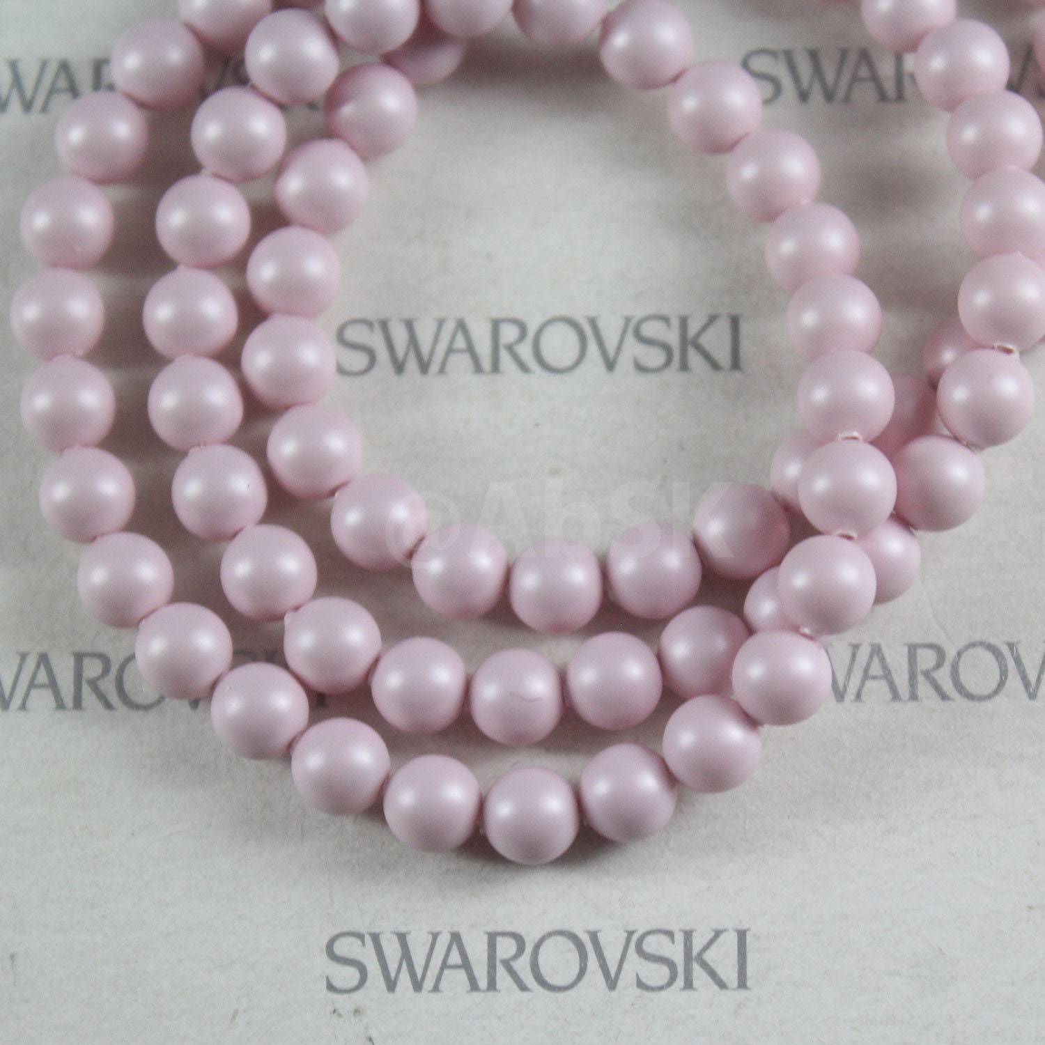 Swarovski Crystal Pearl 5810 Round Ball Pearl, Center Drilled Hole 