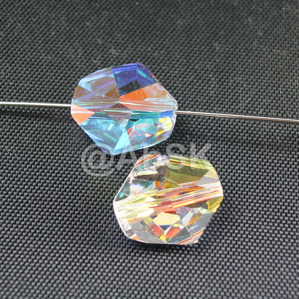 Swarovski Crystal 5523 Cosmic Beads CLEAR AB - 12mm and 16mm ( Select ...