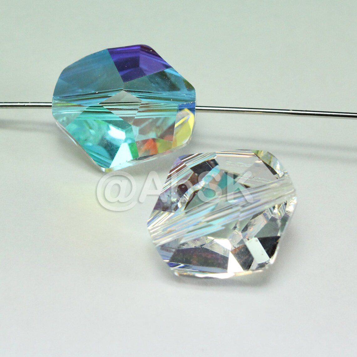 Swarovski Crystal 5523 Cosmic Beads CLEAR AB - 12mm and 16mm ( Select ...