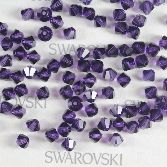 Swarovski Crystal BICONE Beads 5328 5301 PURPLE VELVET