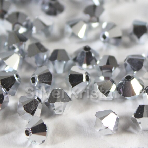 Swarovski Elements Crystal Xilion Comet Argent Light 2X CAL 2X 5301 5328 Beads 3mm, 4mm, 5mm and 6mm - ( Select Sizes and Quantity )