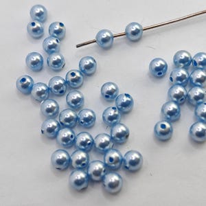 Swarovski Crystal Pearl 5810 Round Ball Pearl Center Drilled Hole