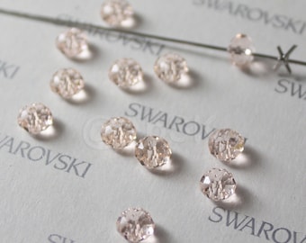 Swarovski Elements 5040 perline distanziatrici RONDELLE, SETA, disponibili da 6 mm e 8 mm (scegli dimensioni)