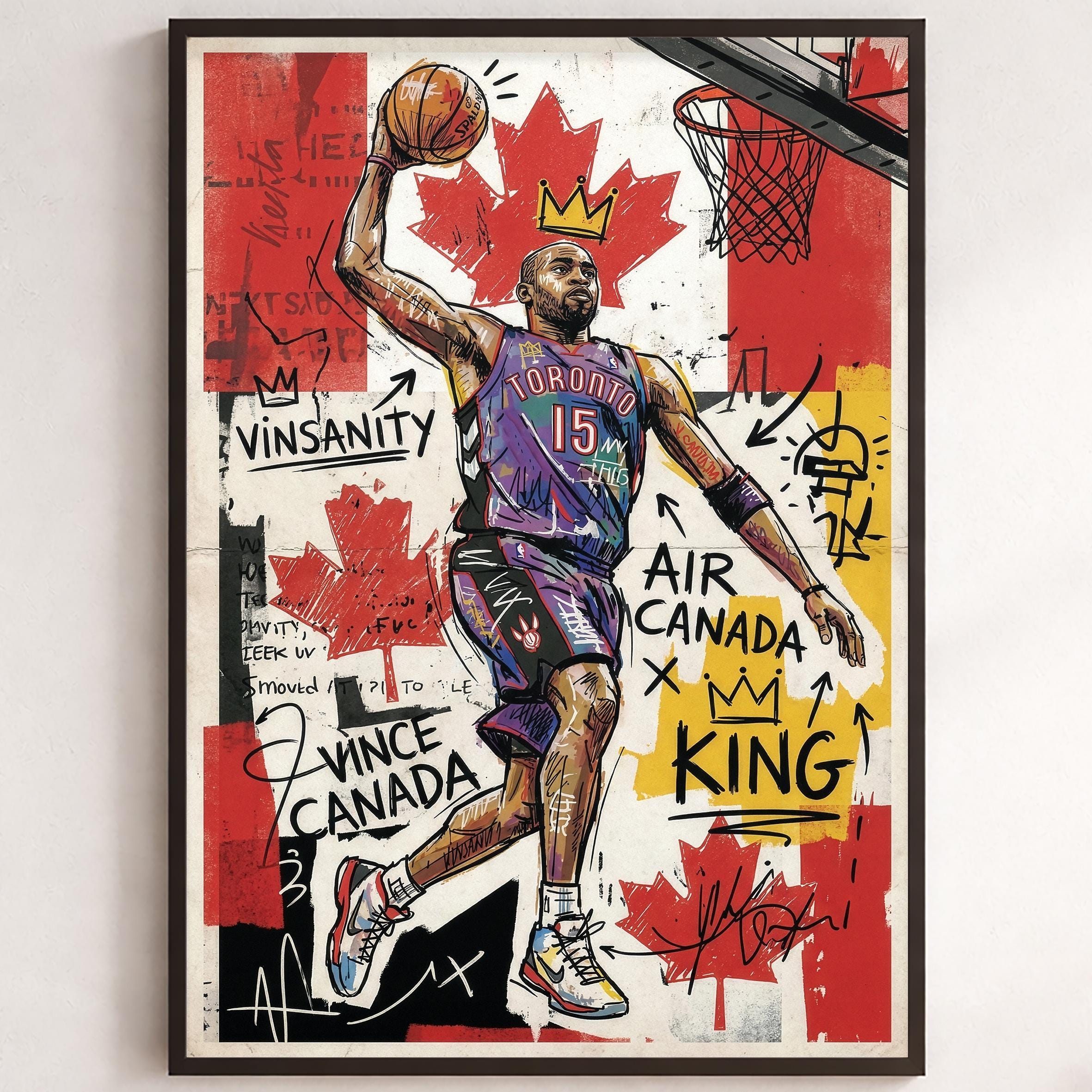 Vince carter poster - Etsy 日本