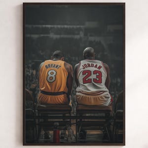 コービージョーダン ポスターアート nba ポスター インテリア ポスター