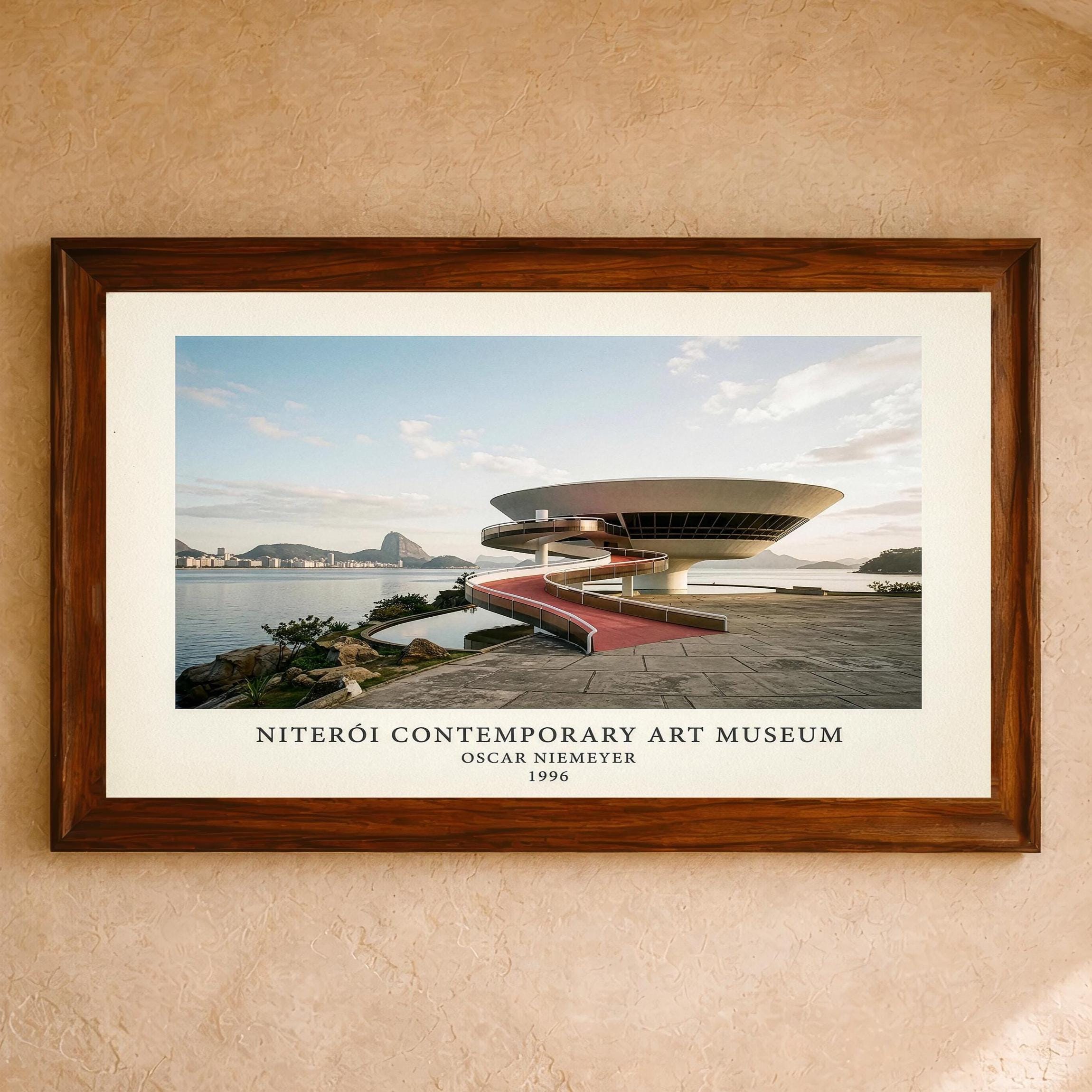 オスカー・ニーマイヤー アートポスター A2版 Oscar Niemeyer Poster - Etsy