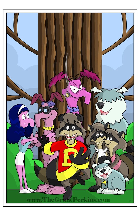 The Raccoons. - Etsy UK