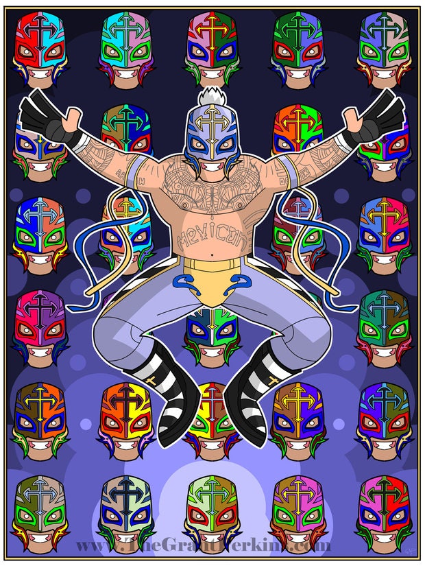 Rey Mysterio Etsy Singapore