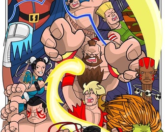 Street Fighter 2.
