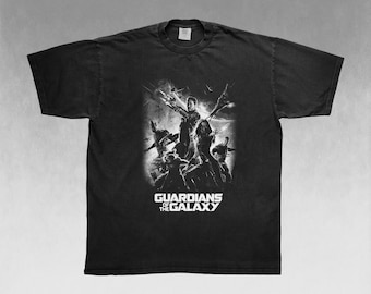 Guardians of the Galaxy T-Shirt, Vintage Avengers Team Shirt, Star Lord Tee
