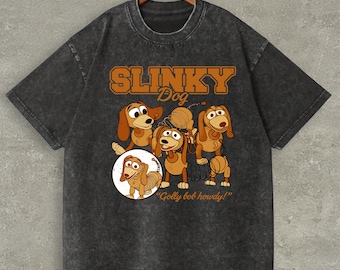 Disney Toy Story Slinky Hunde-T-Shirt, Disneyland Familienausflug passend