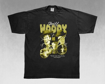 Camisa vaquera del Sheriff Woody de Disney, camisa familiar a juego retro de Toy Story Disneyland WDW