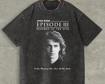 Retro Anakin Skywalker-shirt, Star Wars Revenge of the Sith-shirt, Galaxy's Edge Trip
