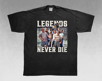 The Sandlot Shirt, Legends Never Die Baseball Tee, Retro 90s Tee, Gift for him