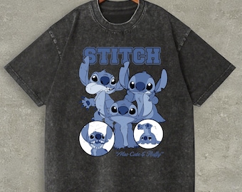 Camiseta de Stitch de Disney, camiseta de Lilo y Stitch con un ángel adorable, camisetas familiares a juego de WDW Disneyland