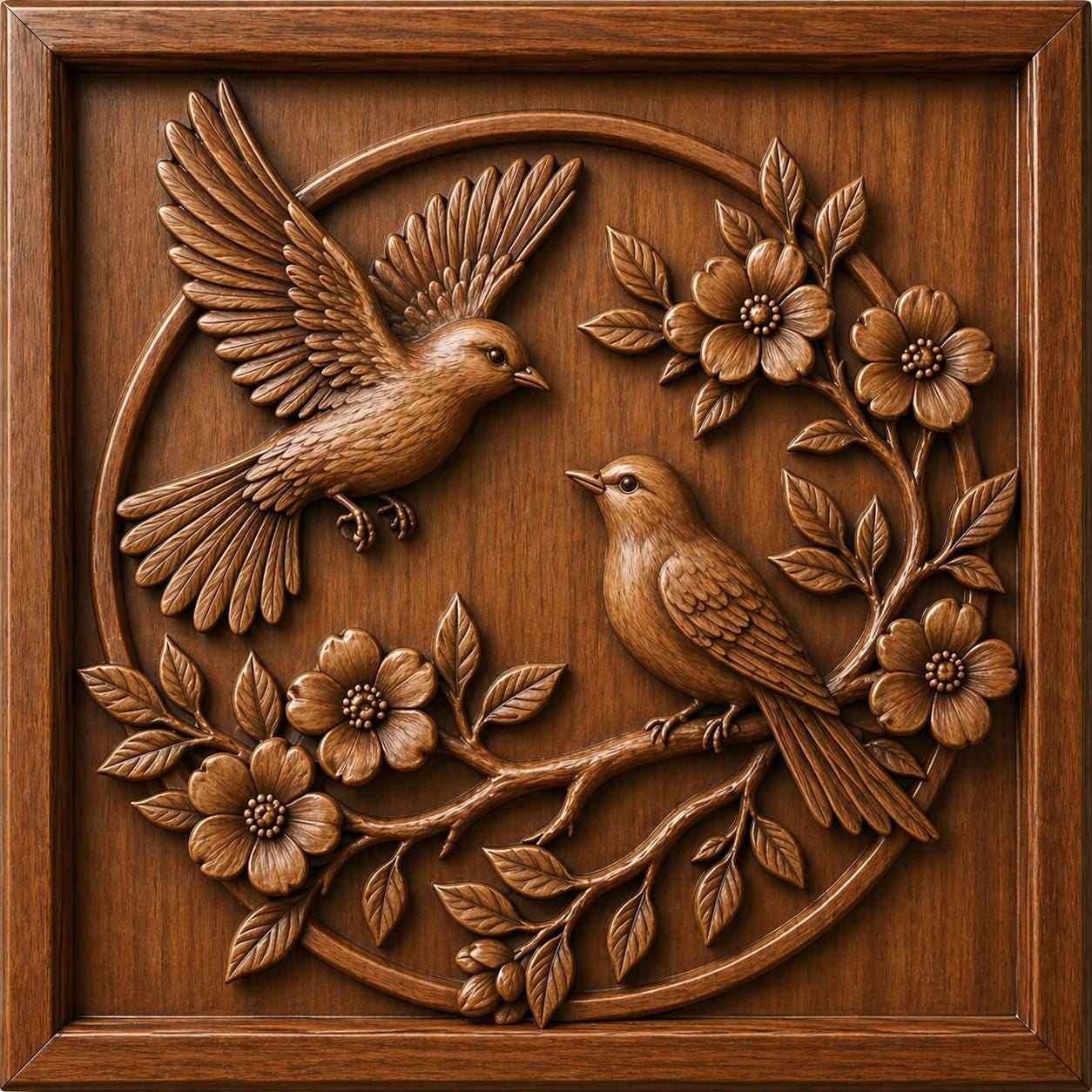 鳥の木彫り - Etsy 日本