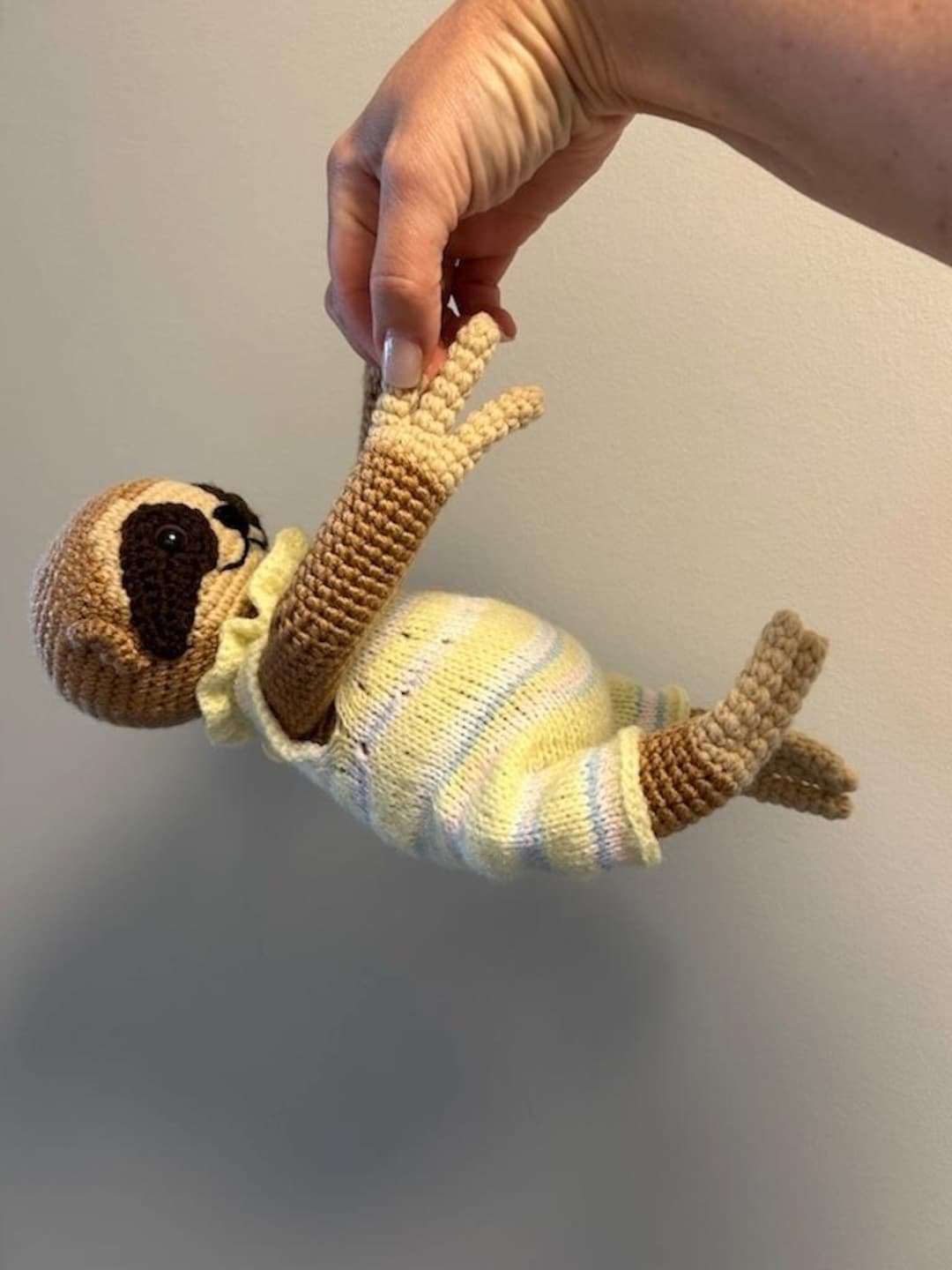 Lenny the Sloth Crochet Pattern - Etsy