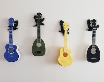 Flying Eagle Ukulele Vägghängare Set