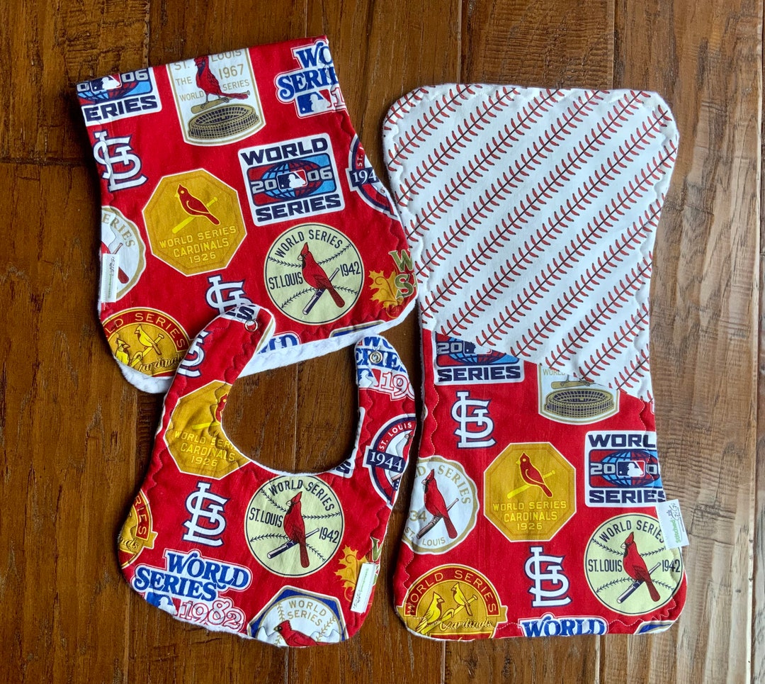 St Louis Cardinal Baseball Baby Gift, Baseball Nursery, Baseball Baby