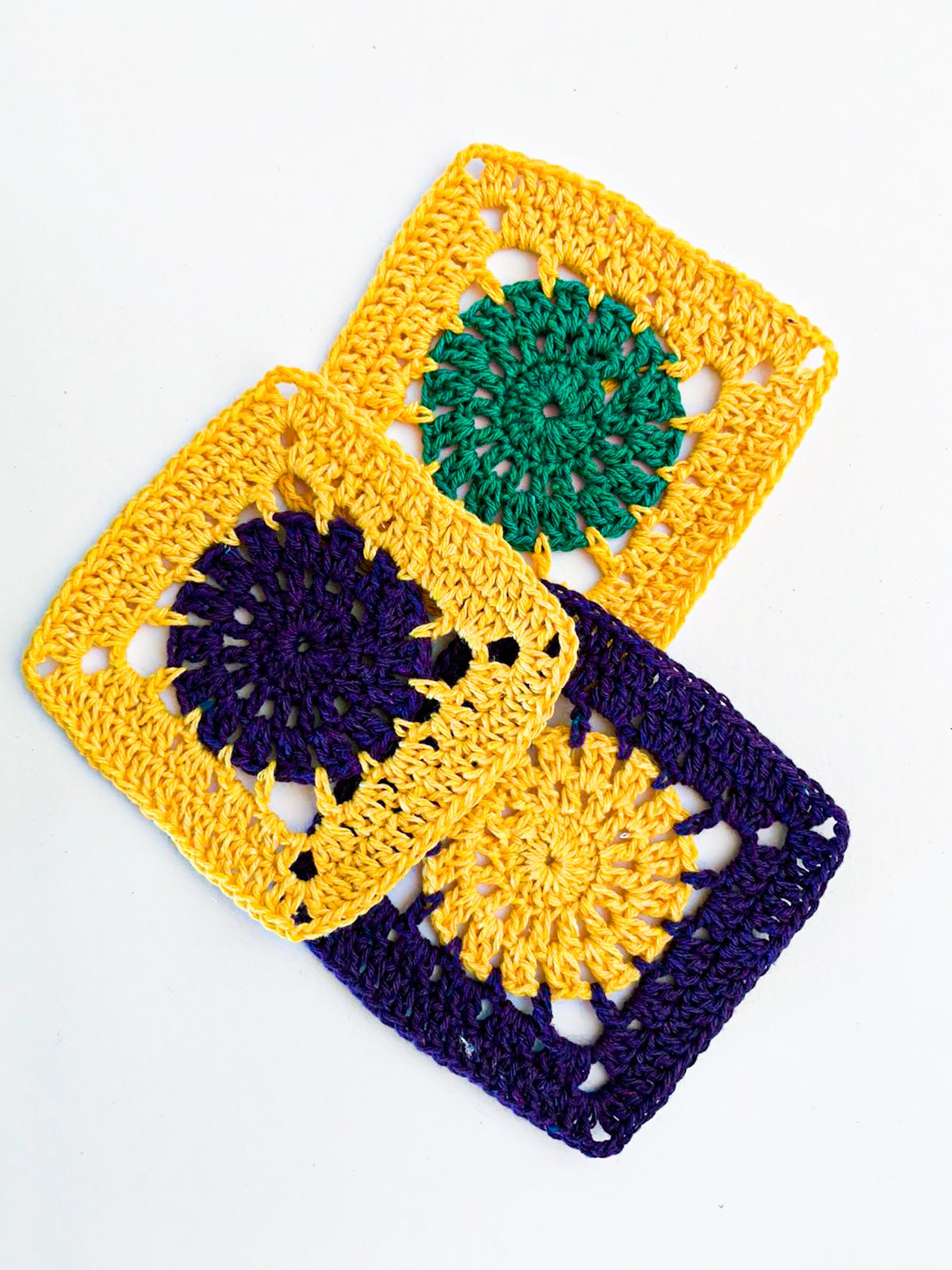 CROCHET PATTERN PDF Granny Squares Coaster Crochet Pattern Etsy India