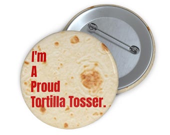 Pin Texas Tech Tortilla Tosser - Orgulho Red Raider