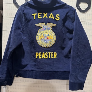 Vintage Ffa Jacket Texas - Etsy