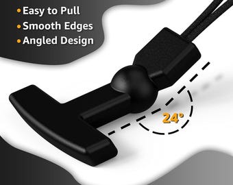 Zipper Pulls for Yeti Hopper, RTIC Coolers, Backpacks, Totes