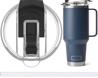 Tumbler Straw Lid Replacement, Fits Yeti Rambler, Reduce, Hydroflask