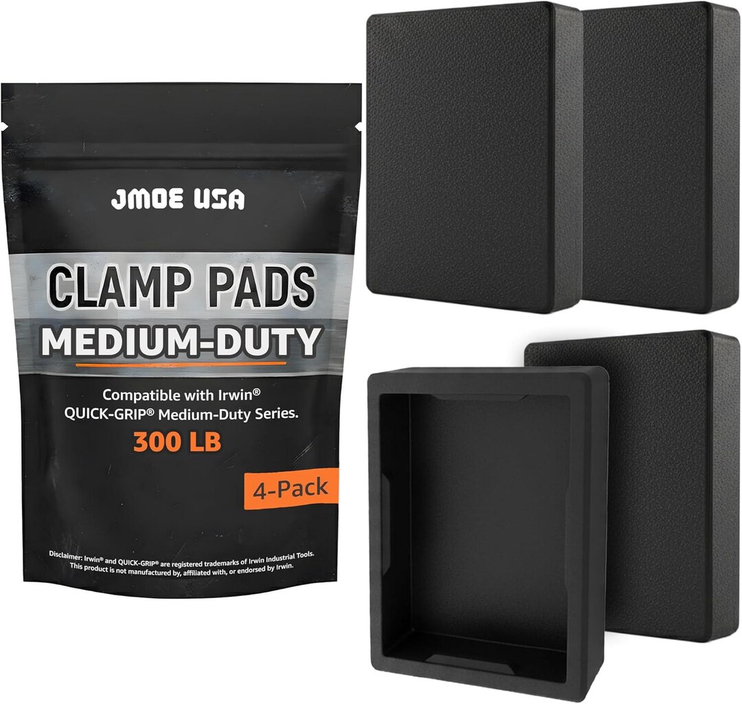 Jmoe USA Clamp Pads, Non-marring Polymer Covers, Irwin QUICK-GRIP ...