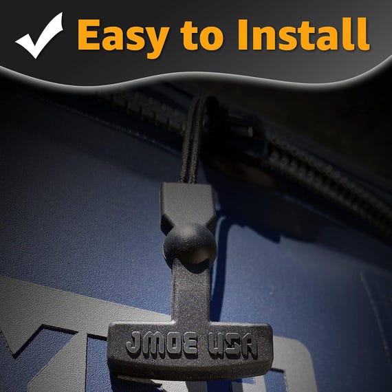 Zipper Pulls for Yeti Hopper, RTIC Coolers, Backpacks, Totes