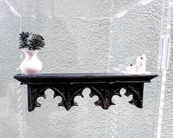 Ornate Jumping Spider Ledge | Gothic Enclosure Decor