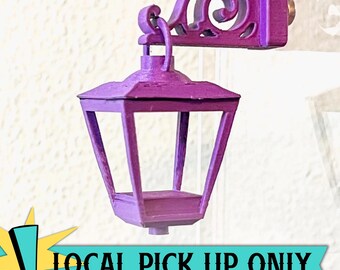 RECOGIDA LOCAL: Farol gótico para arañas saltarinas / Decoración para terrarios / Compatible con techos inclinados