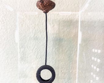 Columpio de neumático con forma de araña saltarina / Enriquecimiento colgante / Decoración de parque infantil en miniatura / Juguete trepador con forma de arácnido arbóreo
