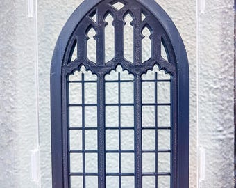 Gothic Arch Wall Climb for Spider Enclosure | Magnetic Arboreal Enrichment | Ornate Cathedral Decor