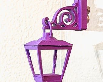 Escondite de farol gótico para arañas saltarinas / Decoración victoriana para recintos / Compatible con techos inclinados
