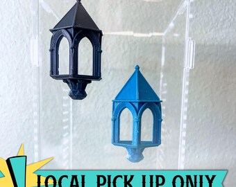 RECOGIDA LOCAL: Escondite con arcos góticos para arañas saltarinas / Casa magnética abierta para arañas saltarinas / Decoración para recintos