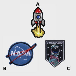 Project Hail Mary Patch, Embroidered Sci-Fi Mission Badge