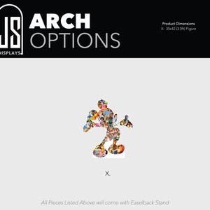 Cinderella castle iconic Mickey Mouse birthday bridal baby shower photo props themed arch backdrop photo wall sign decor display Figure - X Only