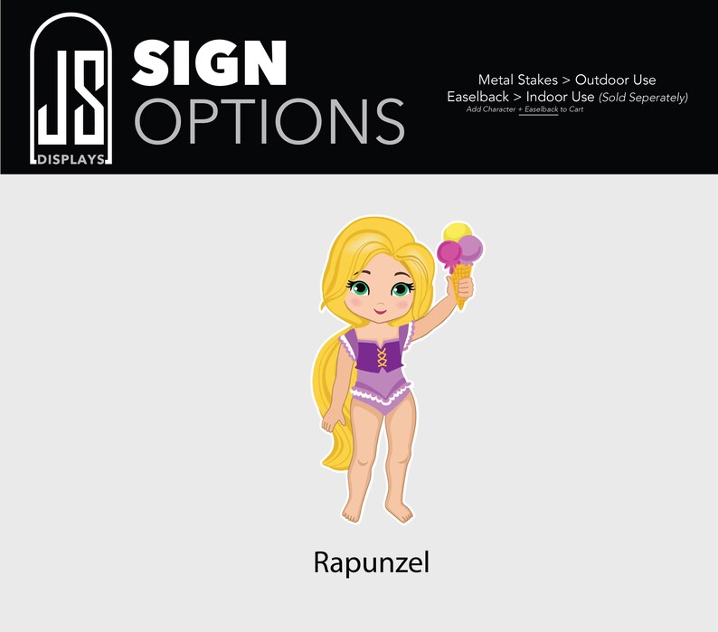 Princesas de playa de verano, niños, bebés, Disney, Cenicienta, Rapunzel, Ariel, Elsa, Anna, Tiana, Moana, accesorios, letrero de fiesta, decoración de jardín, recortes imagen 15