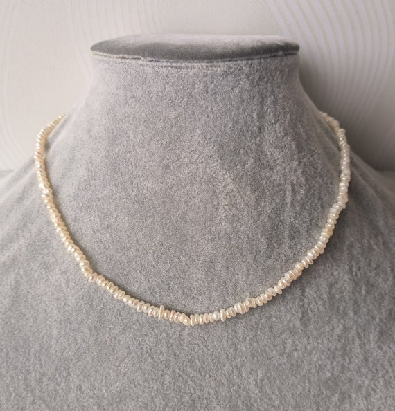 3 Line Gold Plated Pearl Necklace Set – Sanvi Jewels