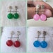 see more listings in the dyed color jade earrings section